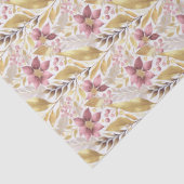 Roze Goud Kerstpatroon#21 ID1009 Tissuepapier (Detail)