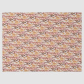 Roze Goud Kerstpatroon#22 ID1009 Tissuepapier (Voorkant)