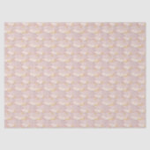 Roze Goud Kerstpatroon#29 ID1009 Tissuepapier (Voorkant)