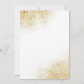 Roze Goud Kleine Miss Threenager Derde verjaardag Kaart (Achterkant)