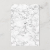 Roze Goud Koper Palmboom Trouwaccommodaties Informatiekaartje (Achterkant)