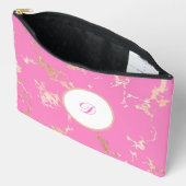 Roze & Goud Marmer  Custom Etui (Open)