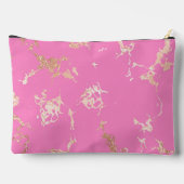 Roze & Goud Marmer  Custom Etui (Achterkant)