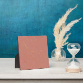 Roze Goud Marmer Patroon Fotoplaat (Insitu)