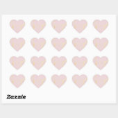 Roze Goud Marmer Sticker (Vel)
