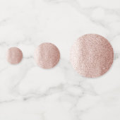Roze Goud Nep Glitters Confetti (Achterkanten)