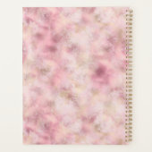 Roze Goud Nep Glitters Planner (Achterkant)