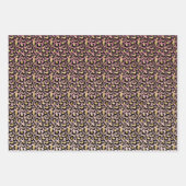Roze Goud Ombre Luipaard Prints Inpakpapier Vel (Voorkant)