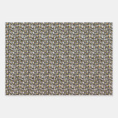 Roze Goud Ombre Luipaard Prints Inpakpapier Vel (Voorkant 3)