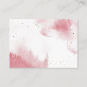 Roze goud over de aanvraag voor het motorboek informatiekaartje (Achterkant)