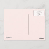 Roze & Goud Persoonlijk voor Zaken Dank u Briefkaart (Achterkant)