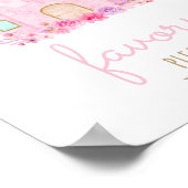 Roze Goud Prinses Kasteel Verjaardag Favorieten Te Poster (Hoek)