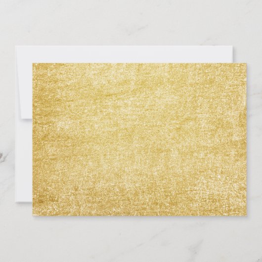 Roze Goud Prinses Kroon Eerste Verjaardag Uitnodig Kaart (Achterkant)