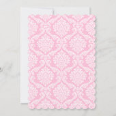 Roze Goud Prinses Kroonprinses Verjaardag Kaart (Achterkant)