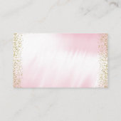 Roze Goud Prinses Tutu Baby shower Bring Book Informatiekaartje (Achterkant)
