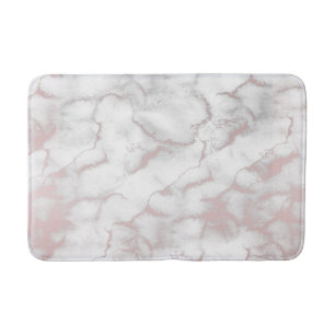 Roze Goud Roze Marmer Modern Chic Trendy Badmat
