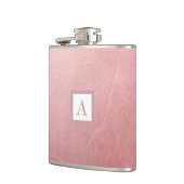 Roze Goud Roze Minimaal Chic Glamour Heupfles (Links)