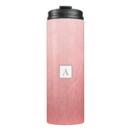 Roze Goud Roze Minimaal Chic Glamour Thermosbeker