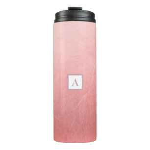 Roze Goud Roze Minimaal Chic Glamour Thermosbeker