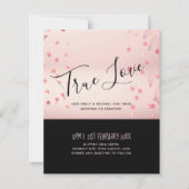 Roze Goud Roze Zwart Glitter Folie Uiterlijk BRUIL (Voorkant)