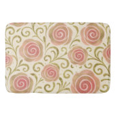 Roze & Goud Sprookje Verhalenboek Prinses Rozen Badmat (Voorkant)