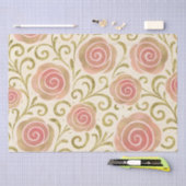 Roze & Goud Sprookje Verhalenboek Prinses Rozen Tissuepapier