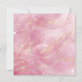 Roze Goud Sprookjesprinses Kroon Verjaardag Kaart (Achterkant)