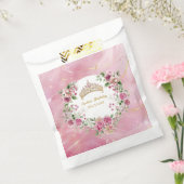 Roze Goud Sprookjesprinses Kroon Verjaardagsfeest Bedankzakje (Gezegeld)