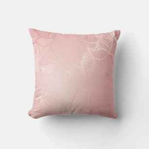 Roze goud vintage Damask  Kussen
