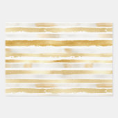 Roze Goud Wit Crème Hart Cupcake Verjaardag Inpakpapier Vel (Voorkant 3)