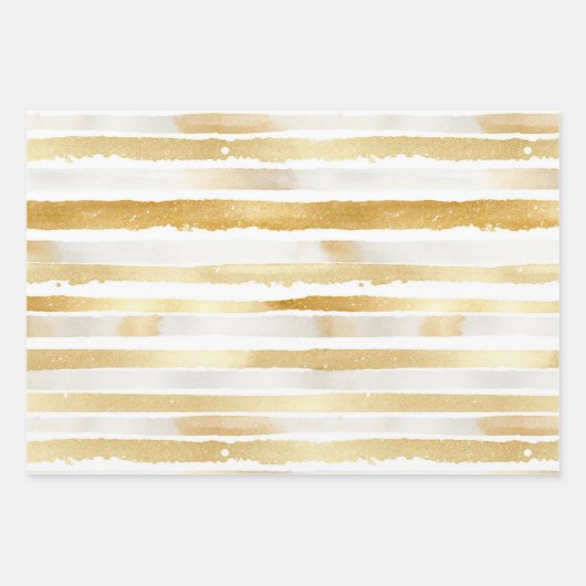 Roze Goud Wit Crème Hart Cupcake Verjaardag Inpakpapier Vel (Voorkant 3)