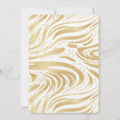 Roze Goud Wit Crème Hart Cupcake Verjaardag Kaart (Achterkant)