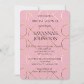 Roze Goud XOXo Vrijgezellenfeest Kaart (Voorkant)