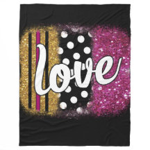 ROZE GOUD ZWART WIT LIEFDESBORSTELS