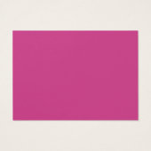 Roze goudbakkerij met gereedschap Cadeaucertificaa Visitekaartje (Achterkant)