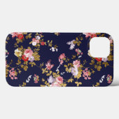 Roze goudboho floral Case-Mate iPhone case (Achterkant (horizontaal))