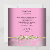 Roze goudcrème in reliëf kaart (Achterkant)