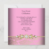 Roze goudcrème in reliëf kaart (Achterkant)