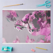 Roze Gouden Abstract Leeuw Decoupage Tissuepapier (Craft)