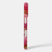 Roze & Gouden Abstract Waterverf Case-Mate iPhone Case (Achterkant / Rechts)