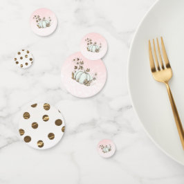 Roze & Gouden Assepoester Pompoen Herfst Sprookje Confetti