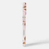 Roze Gouden Bladeren Bruiloft Case-Mate iPhone Case (Achterkant / Rechts)