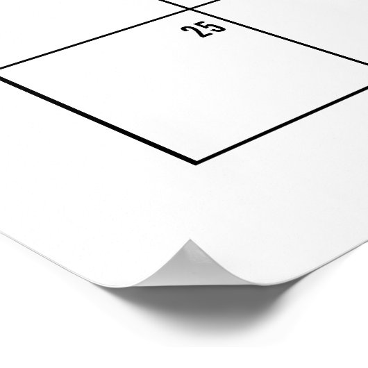 Roze Gouden Bladeren Succulent Verwachte Bevalling Poster (Hoek)