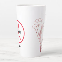 Roze Gouden Bloem Christian Faith Mattheüs 6 Hoop Latte Mok
