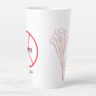 Roze Gouden Bloem Christian Faith Mattheüs 6 Hoop  Latte Mok
