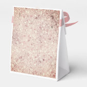 Roze gouden bloem Nikah Mubarak favorieten doos Bedankdoosjes (Achterkant)