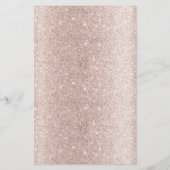 Roze Gouden Bloemige Schoonheidssalon Spa Prijslij Flyer (Achterkant)