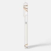 Roze & Gouden Bloemschikking Pioen Glam Douane Case-Mate iPhone Case (Achterkant / Links)