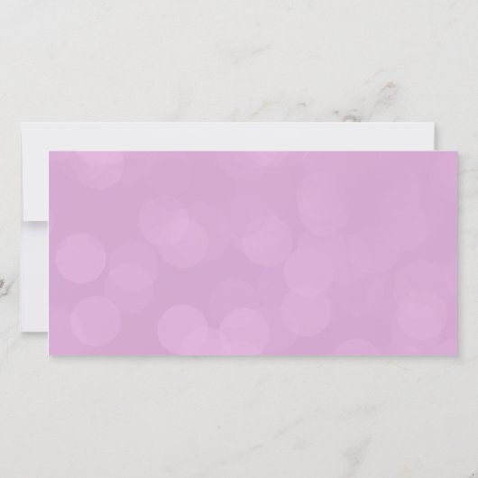 Roze gouden bruiloft Foto's en Bedankt Dank u wel (Achterkant)