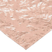 Roze Gouden Damast Tafelkleed (Gekanteld)